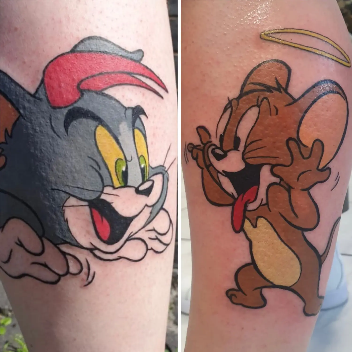 Freakline Tattoo Atelier Tom und Jerry Tattoo
