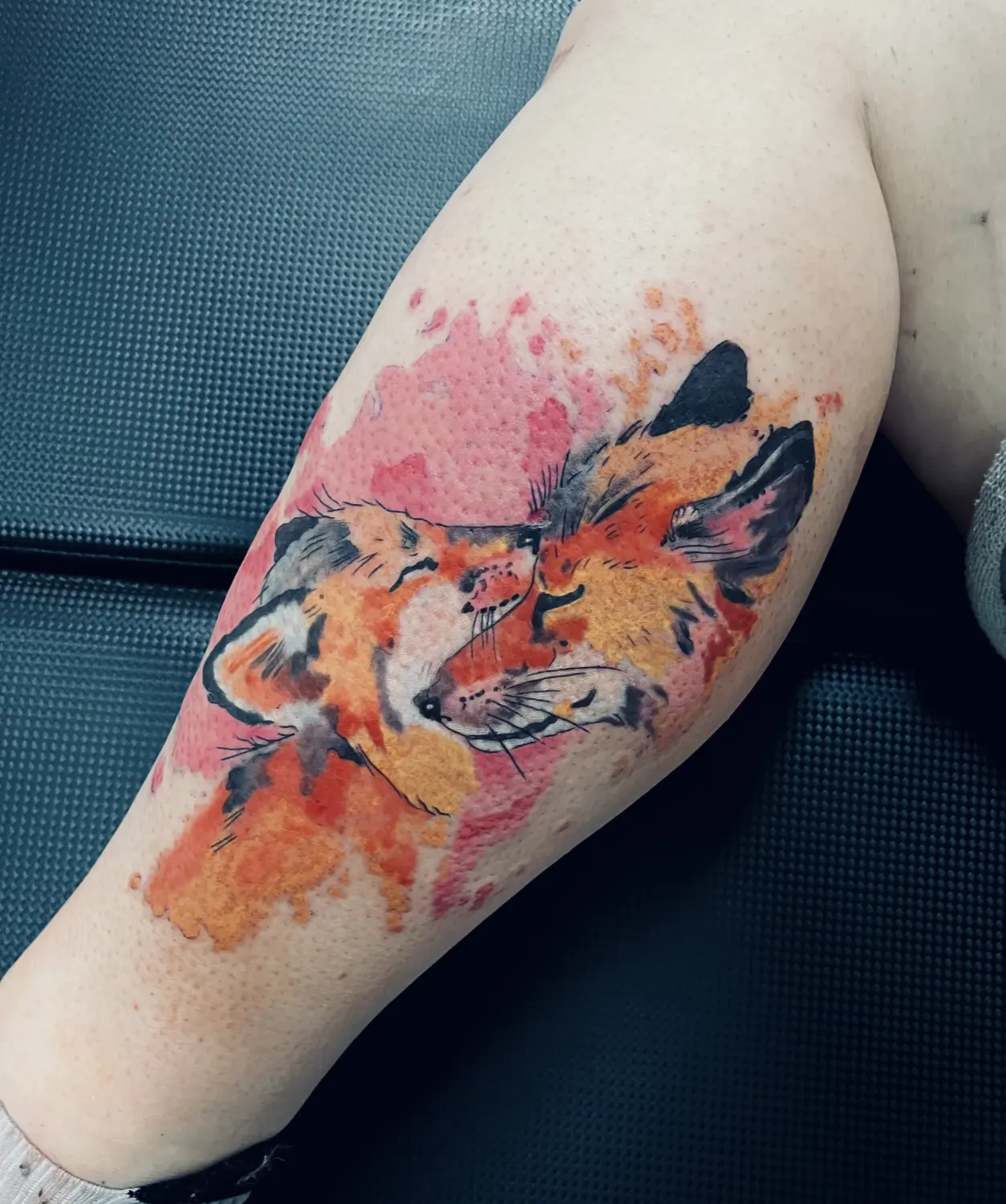 Freakline Tattoo Atelier Rene Arbeiten Wolf Tattoo