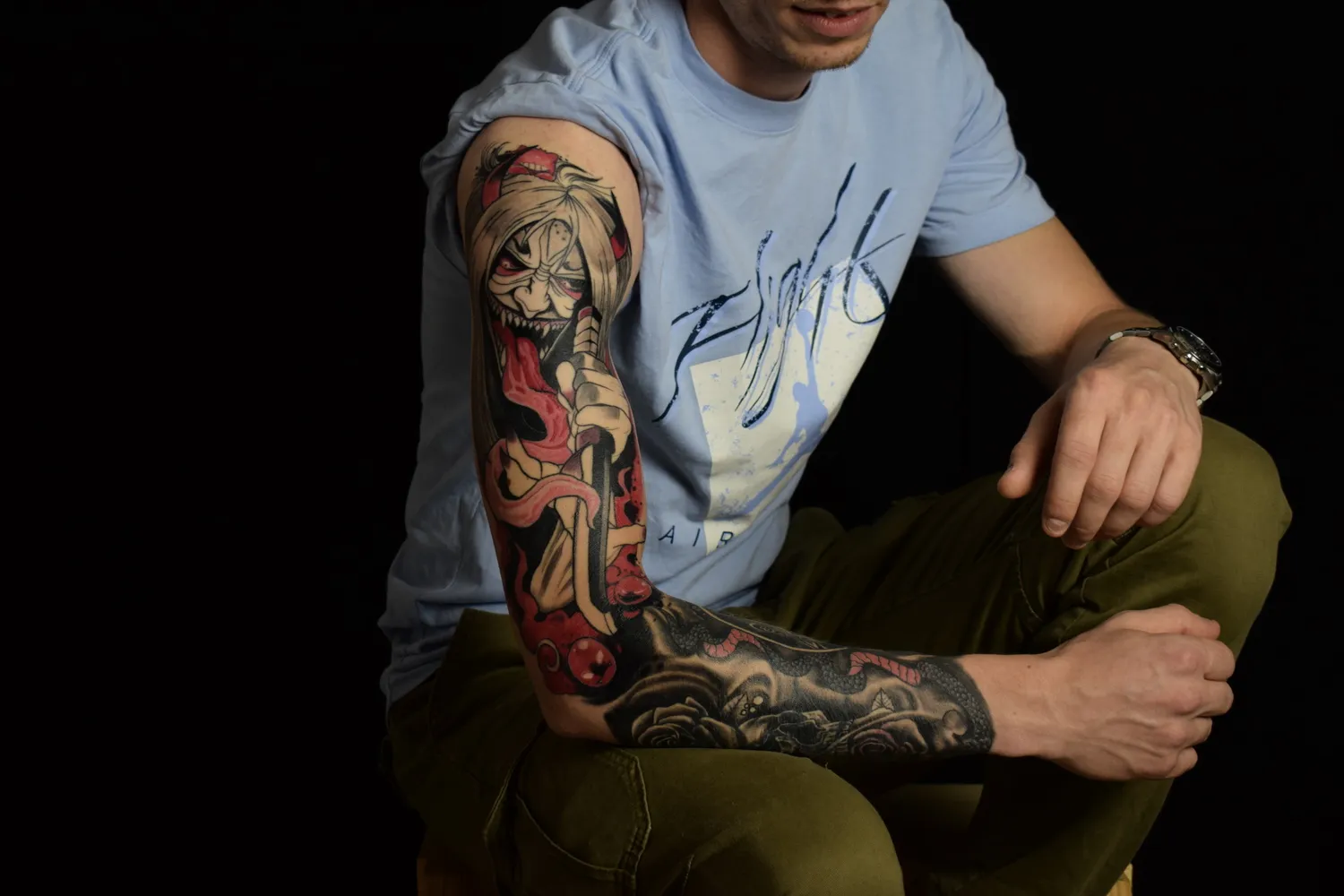 Freakline Tattoo Atelier Rene Arbeiten Wolf Tattoo
